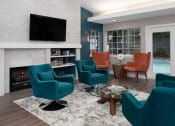 Thumbnail 9 of 39 - Novela Apartments Clubhouse Lounge